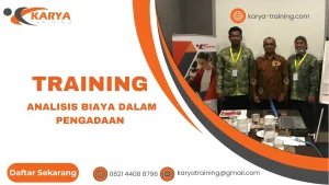 TRAINING ANALISIS BIAYA DALAM PENGADAAN