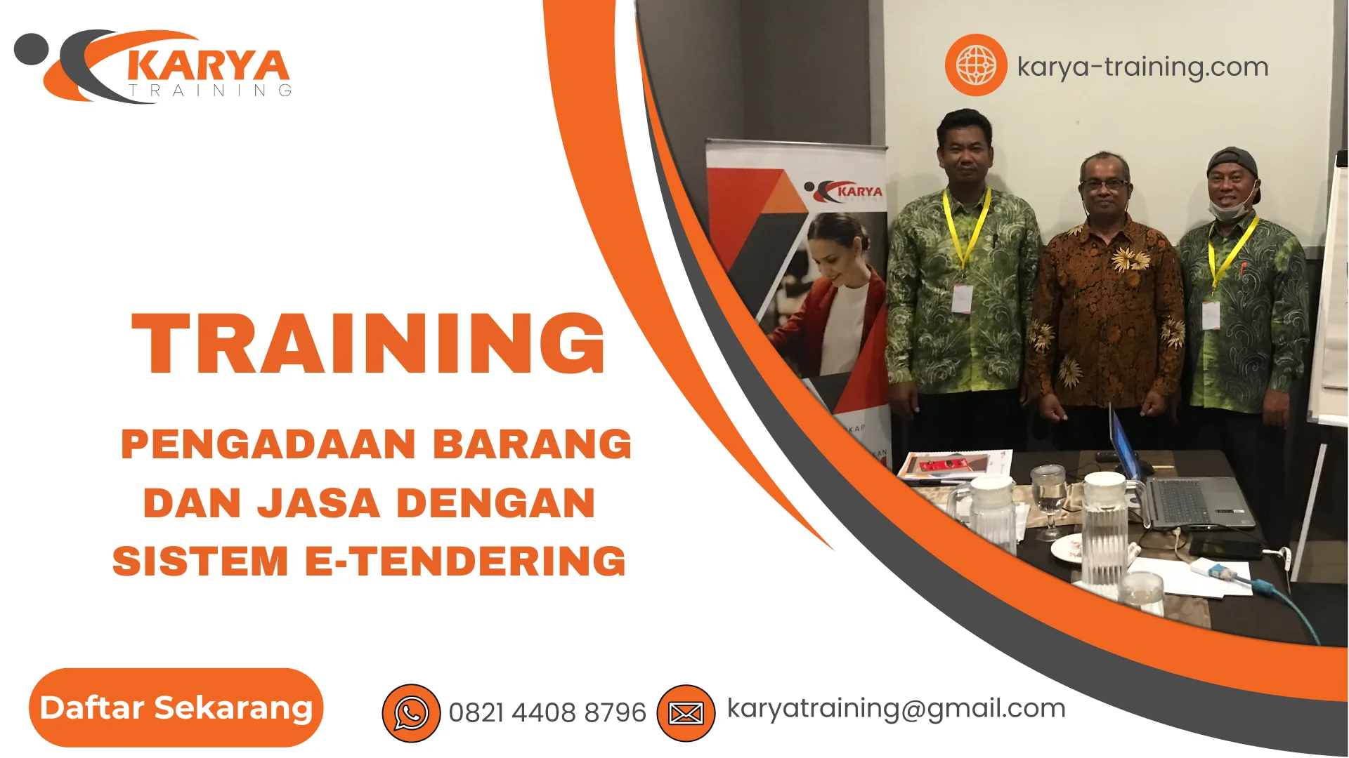TRAINING PENGADAAN BARANG DAN JASA DENGAN SISTEM E-TENDERING