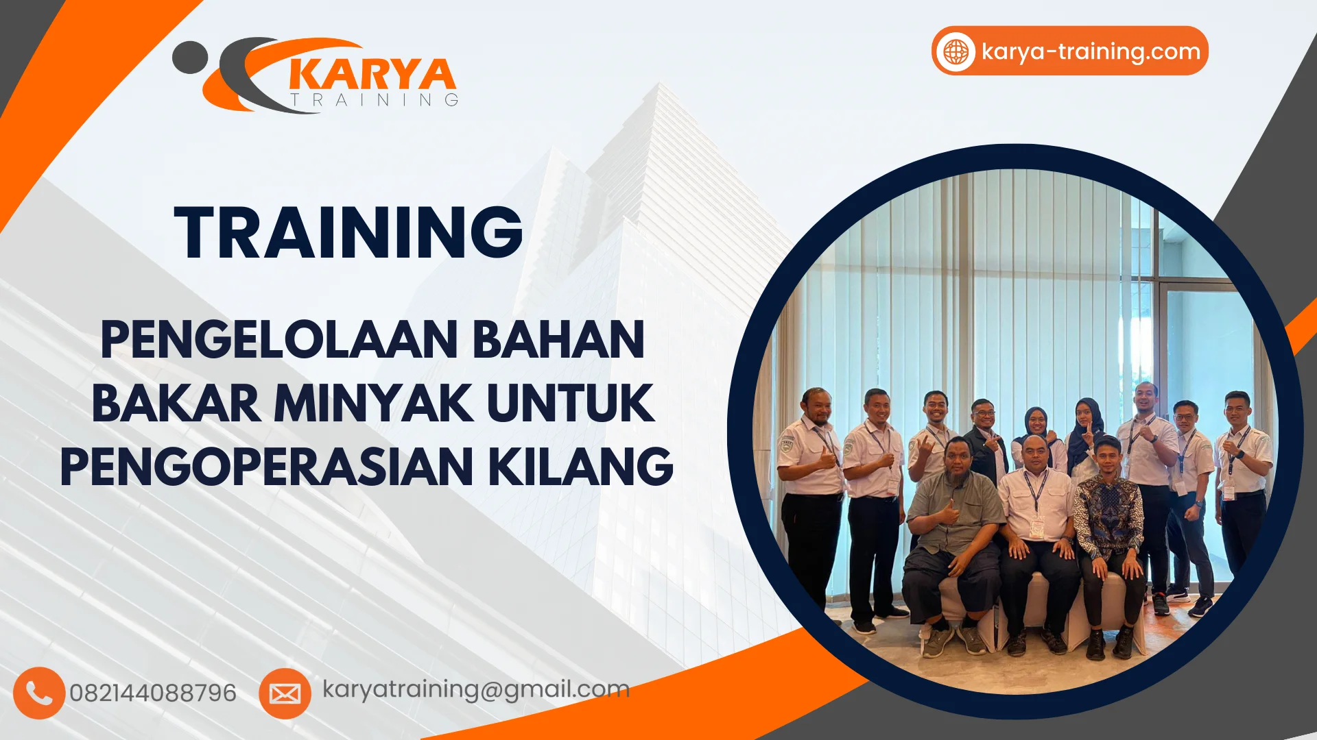 TRAINING PENGELOLAAN BAHAN BAKAR MINYAK UNTUK PENGOPERASIAN KILANG