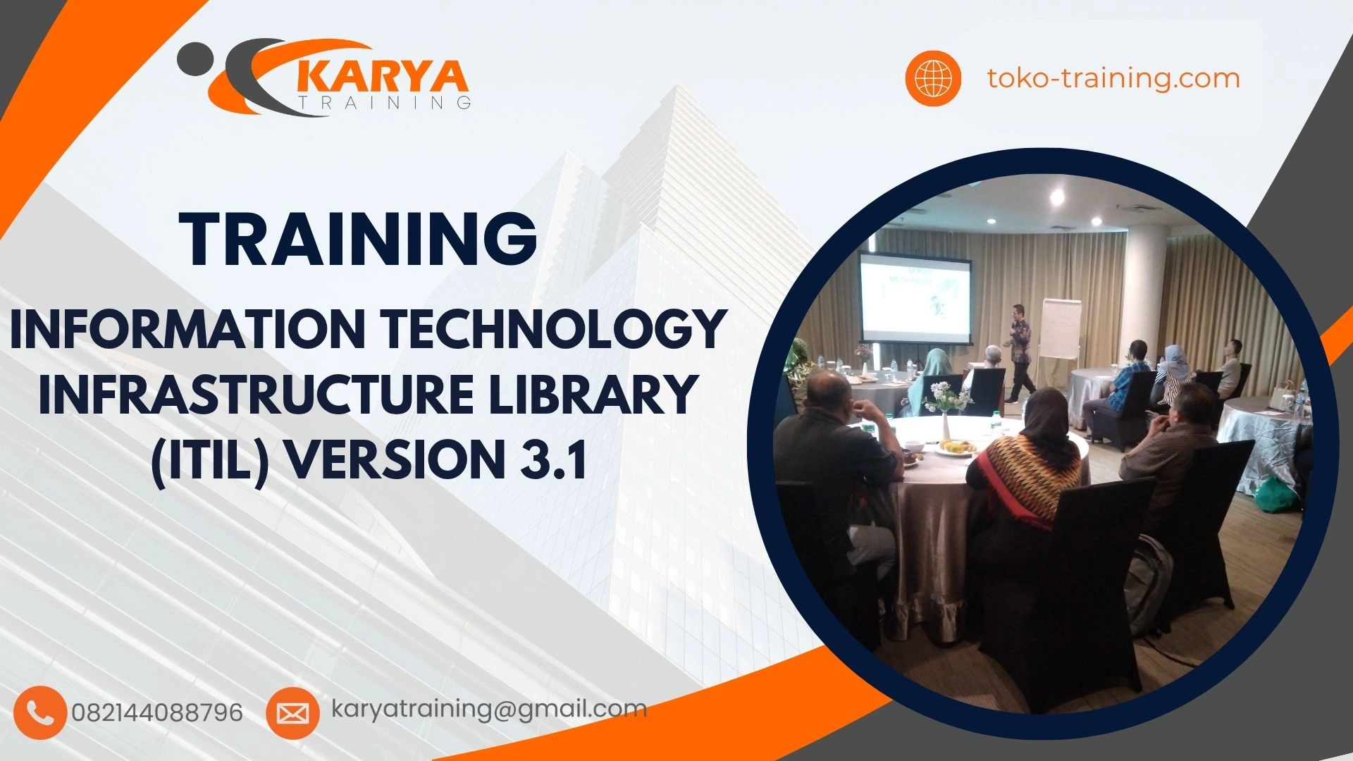 TRAINING PENGOPTIMALAN KUALITAS LAYANAN TI