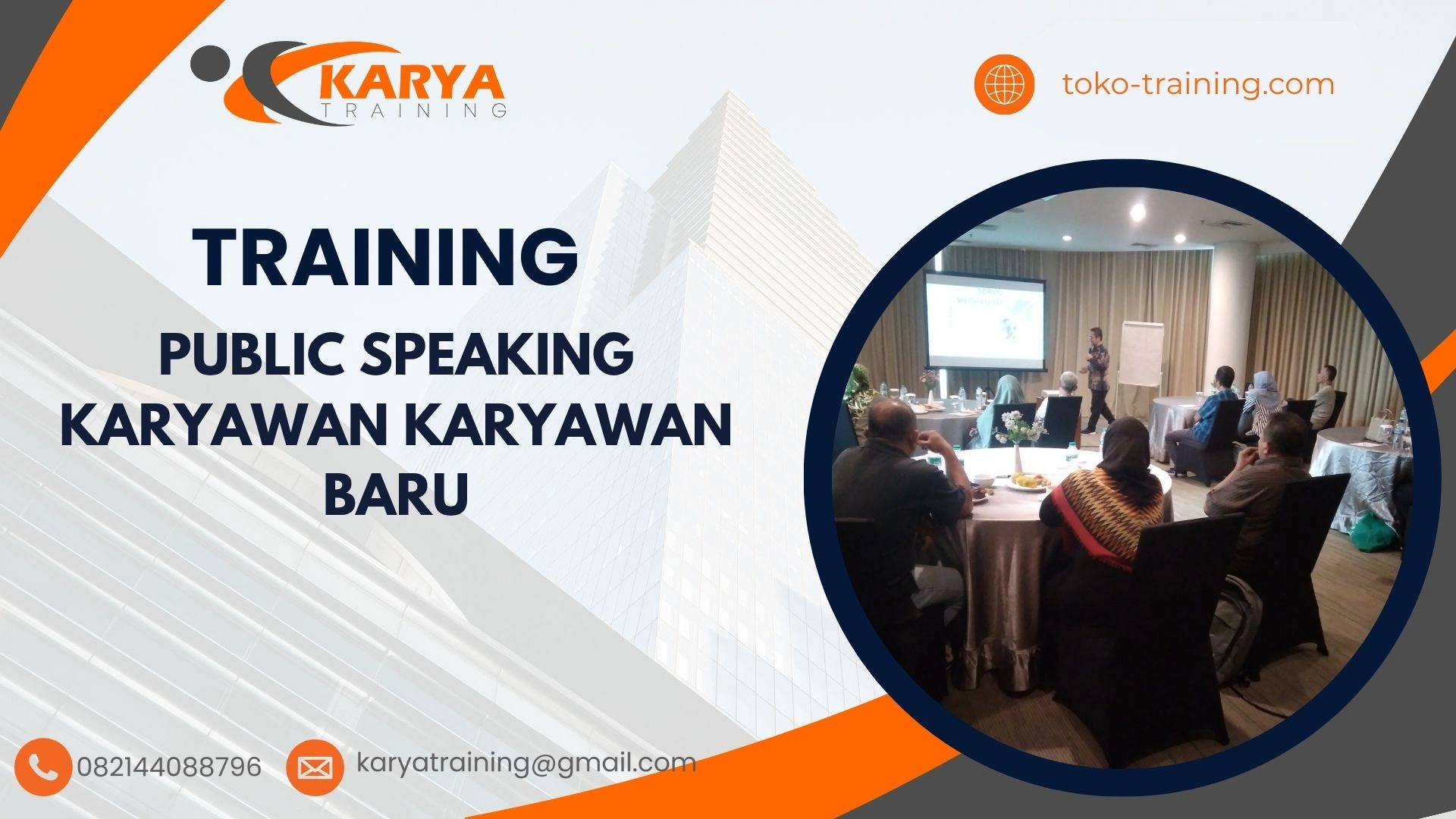 TRAINING PERCAYA DIRI BERBICARA DI DEPAN UMUM