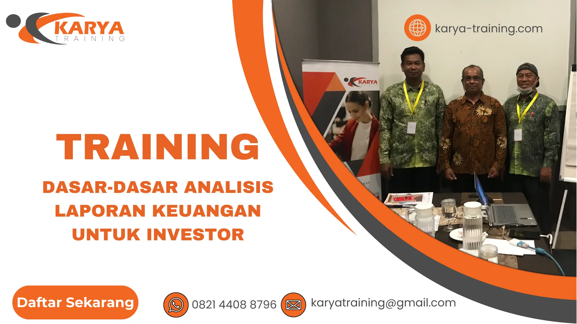TRAINING DASAR-DASAR ANALISIS LAPORAN KEUANGAN UNTUK INVESTOR