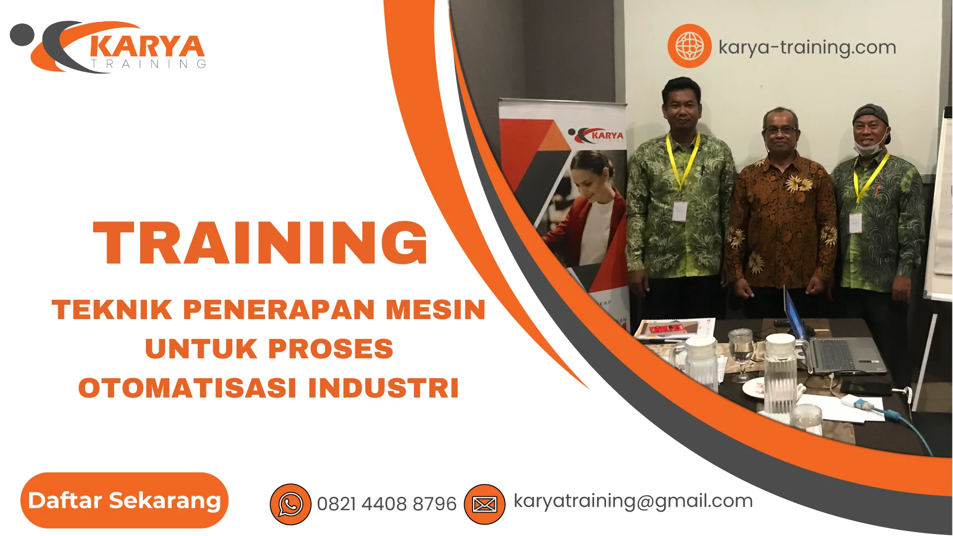 TRAINING TEKNIK PENERAPAN MESIN UNTUK PROSES OTOMATISASI INDUSTRI