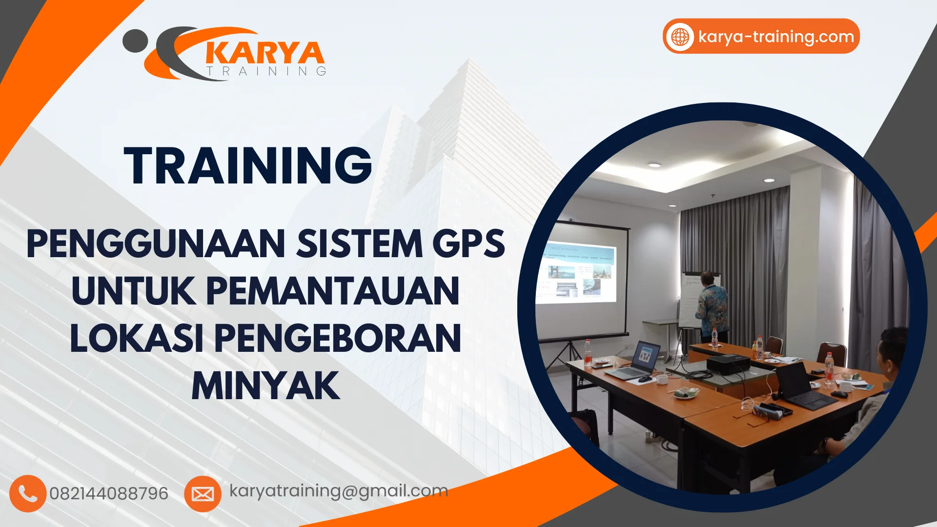 TRAINING PENGGUNAAN SISTEM GPS UNTUK PEMANTAUAN LOKASI PENGEBORAN MINYAK