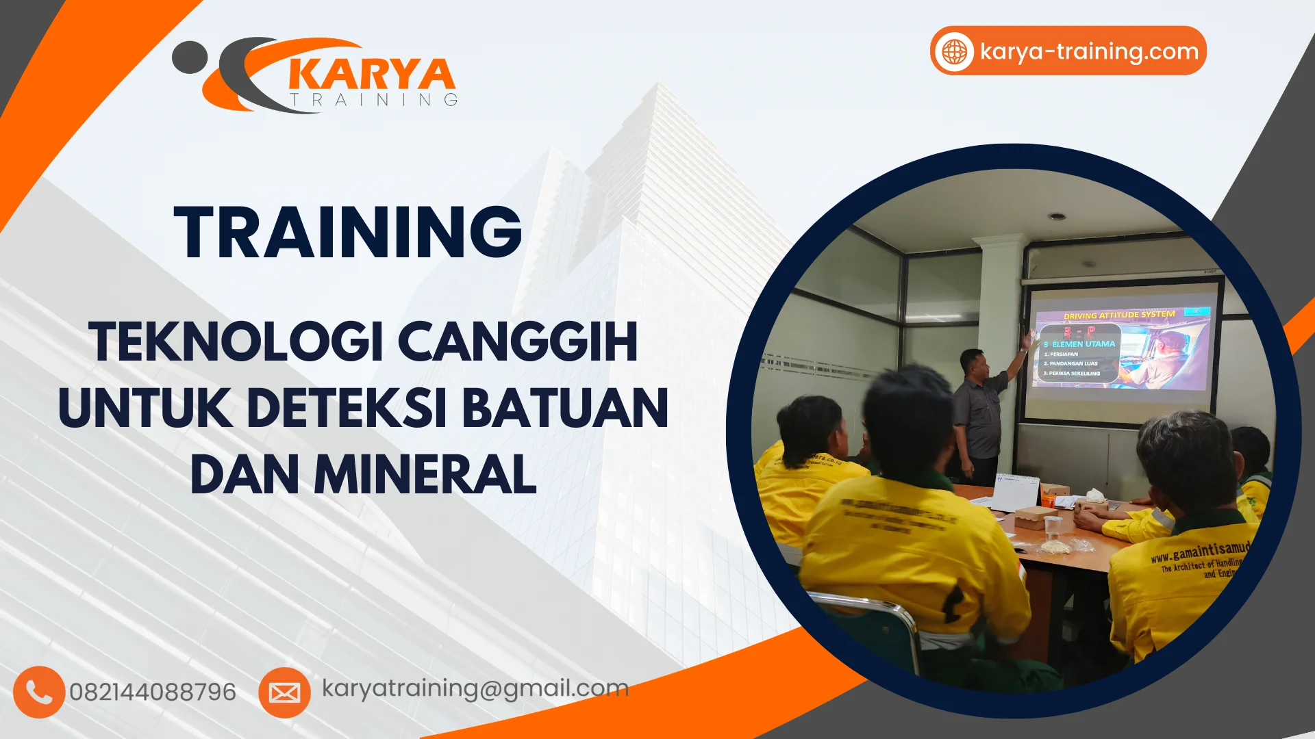 TRAINING TEKNOLOGI CANGGIH UNTUK DETEKSI BATUAN DAN MINERAL