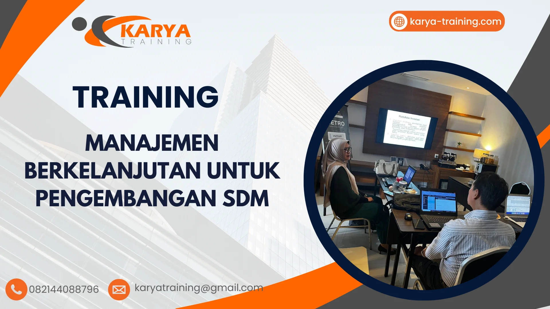 TRAINING MANAJEMEN BERKELANJUTAN UNTUK PENGEMBANGAN SDM