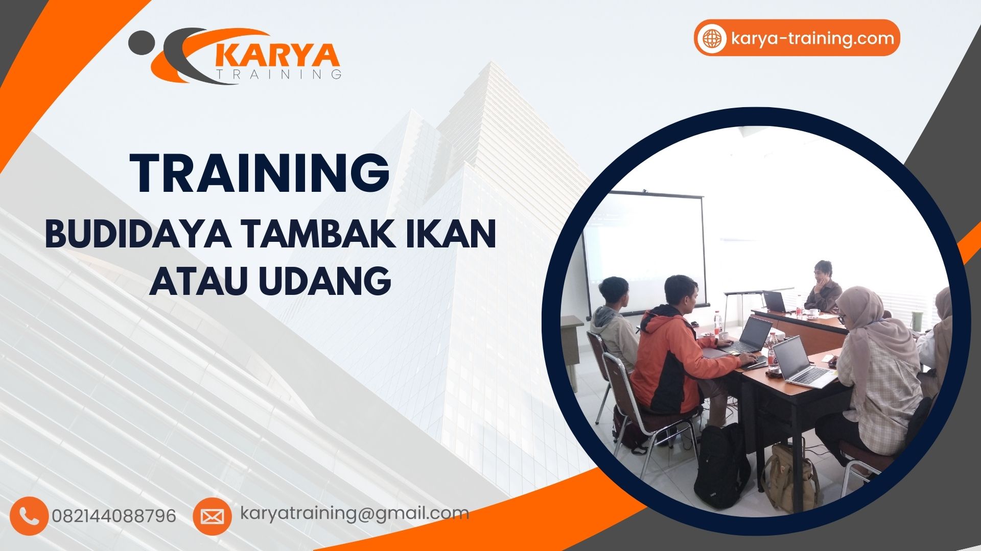 TRAINING BUDIDAYA TAMBAK IKAN ATAU UDANG